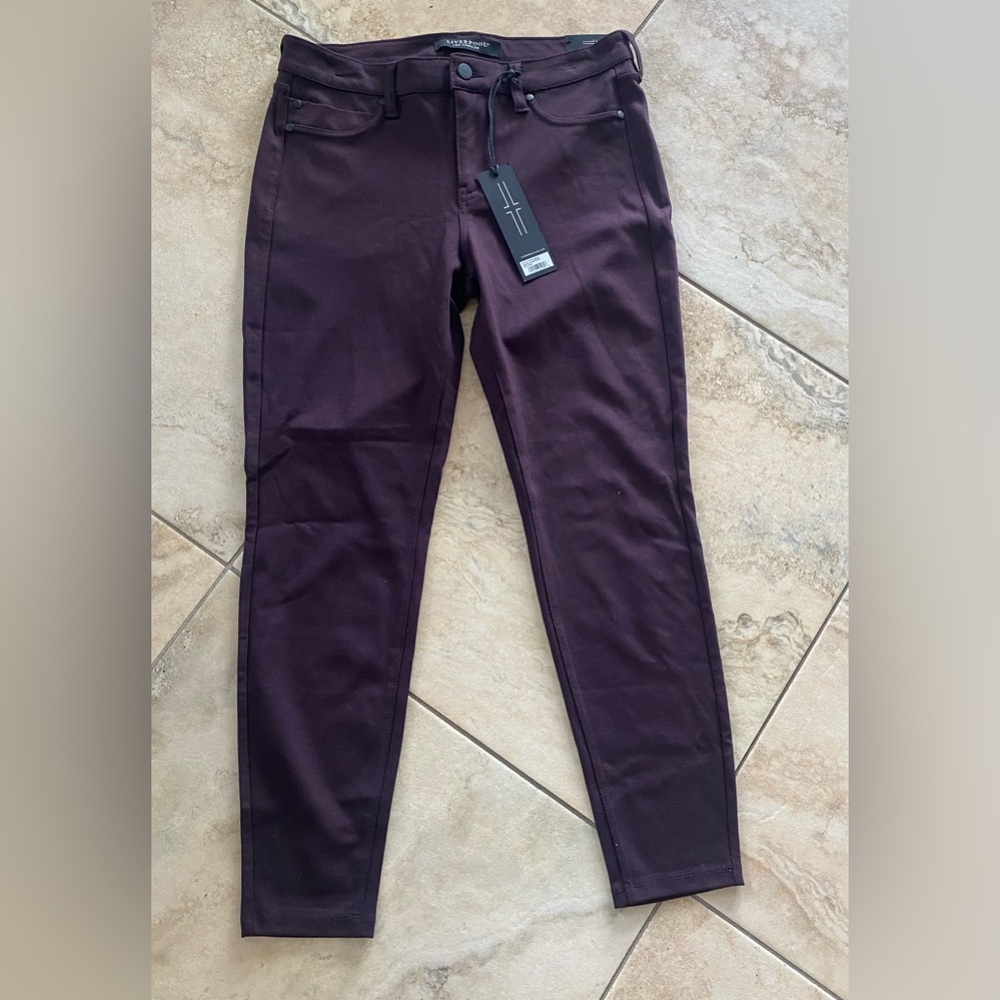 Liverpool Deep Purple Pants
